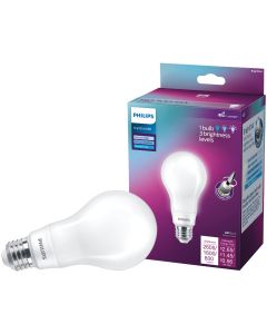 Philips BrightDial 150/100/60W Equivalent Daylight A21 Medium LED Light Bulb