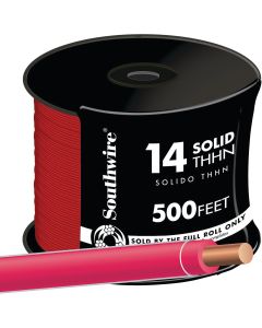 500' 14sol Red Thhn Wire