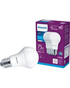 4pk 75w A19 Dl Led Bulb