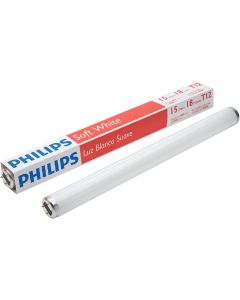 Philips ALTO 15W 18 In. Soft White T12 Medium Bi-Pin Fluorescent Tube Light Bulb