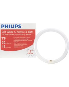 Philips 32W 12 In. Bright White T9 4-Pin Circline Fluorescent Tube Light Bulb