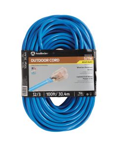 Coleman Cable ColdFlex 100 Ft. 12/3 Cold Weather Extension Cord