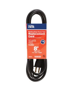 Do it Best 8 Ft. 16/2 13A Medium-Duty Power Tool Replacement Cord