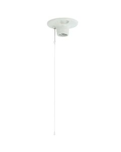 Leviton White Porcelain Incandescent 1-Piece Lampholder