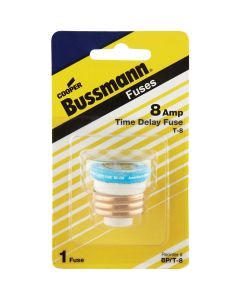 Bussmann 8A BP/T Time-Delay Plug Fuse