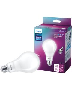 Philips BrightDial 200/150/100W Equivalent Daylight A21 Medium LED Light Bulb