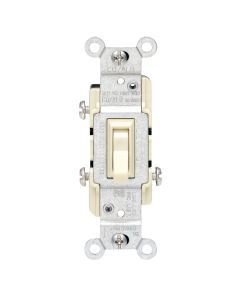 Leviton Ivory 15A Quiet 3-Way Switch