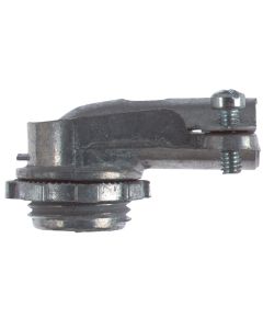 Halex 1/2 In. Clamp 90 Degree Armored Cable/Conduit Connector