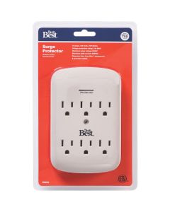 Do it Best 6-Outlet 15A Gray Surge Tap