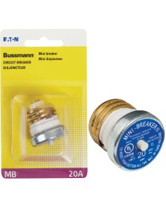 Bussmann 20A 125V Time-Delay Mini-Breaker