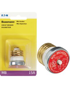 Bussmann 15A 125V Time-Delay Mini-Breaker