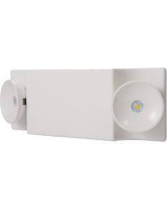 Sure-Lites 2-Head White Polycarbonate LED Emergency Light