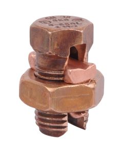 Blackburn 6 Sol. to 8 Sol. Silicon Bronze Alloy High-Strength Split Bolt Connector