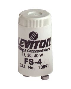 Leviton 13W/30W/40W 2-Pin T8 Fluorescent Starter