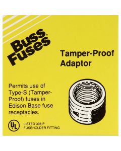 Bussmann Plug Rejection S-25 & S-30 Fuse Adapter (4-Pack)