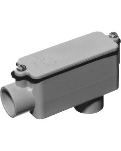 Carlon 1-1/4 In. PVC LB Access Fitting