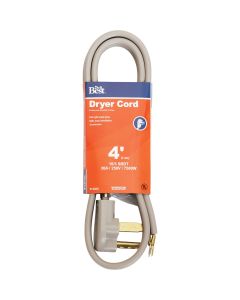 Do it Best 4 Ft. 10/3 30A Dryer Cord