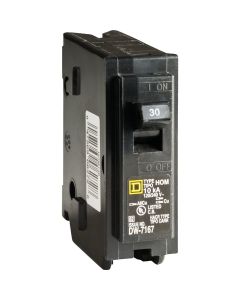 Square D Homeline 30A Single-Pole Standard Trip Circuit Breaker