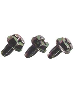 Gardner Bender Round Washer Green Grounding Screw (12-Pack)