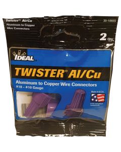 2pk Twister Al/Cu Conn