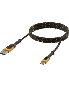 DEWALT 4 Ft. Type-C to USB Reinforced Braided Cable