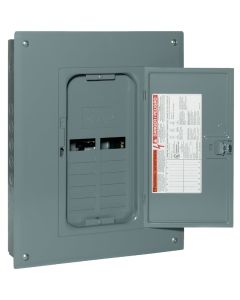 Square D Homeline 125A 12-Space 24-Circuit Indoor Main Lug Plug-on Neutral Load Center