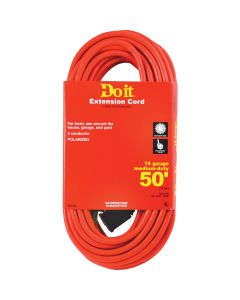 Do it 50 Ft. 16/2 Polarized Outdoor Extension Cord