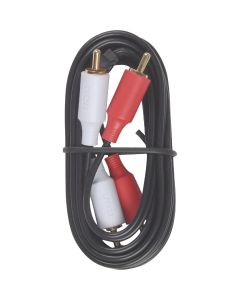 RCA 6 Ft. Black Stereo Audio Cable