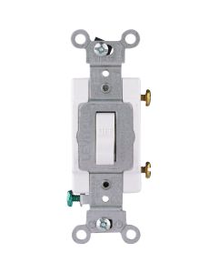 Comm 15a-120/277v Switch Wht