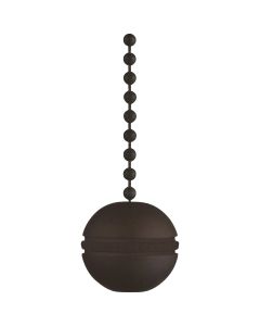 Westinghouse 12 In. Oil Rubbed Bronze Pull Chain with Decorative Ball