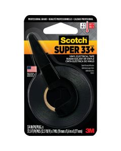 3M Scotch Super 33+ General Application 3/4 In. x 450 In. Vinyl Plastic Electrical Tape