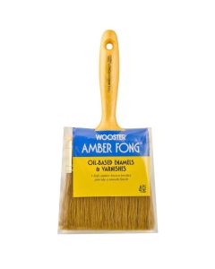 4" Wooster 1123 Amber Fong Flat Sash Paint Brush