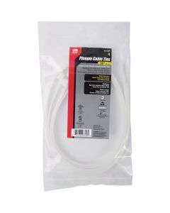 Gardner Bender 36 In. x 0.35 In. Natural Plenum Cable Tie (4-Pack)