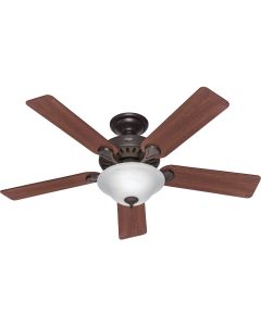 Hunter Pro's Best 5-Minute 52 In. New Bronze Ceiling Fan with Light Kit