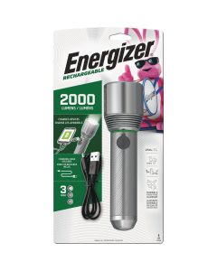 Energizer 2000 Lm. LED Rechargeable Flashlight