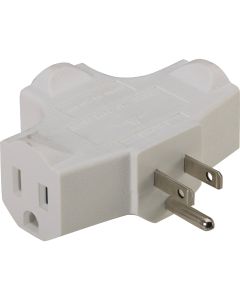 Do it White 15A 3-Outlet Tap