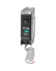 Eaton BR 15A Single-Pole CAFCI Combination Arc Fault Breaker