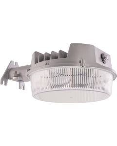 Halo Gray Dusk To Dawn LED Basic Outdoor Area Light Fixture, 4000 Lm.