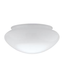 Westinghouse White 3-3/4 In. x 7-1/2 In. Mushroom Ceiling Shade