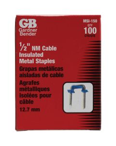 Gardner Bender 1/2 In. Steel Cable Staple (100-Count)