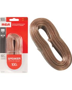 RCA 100 Ft. 24/2 Stranded Speaker Wire