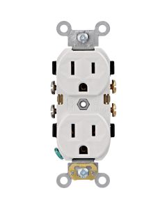 Wht 15a Dplx Outlet