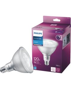 Philips 120W Equivalent Daylight PAR38 Medium Dimmable LED Floodlight Light Bulb