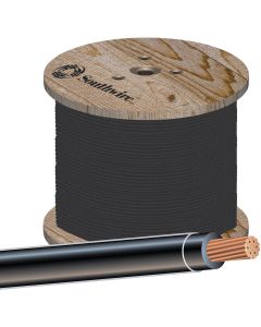 Southwire 500 Ft. 2/0 AWG Stranded Black THHN Electrical Wire