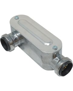 Southwire SimPush 1/2 In. EMT Push-To-Install Type-LR Conduit Body