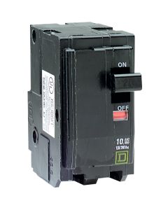 Square D QO 15A Double-Pole Standard Trip Circuit Breaker