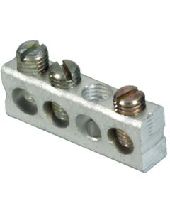 Square D 3-Terminal QO & Homeline Aluminum Ground Bar Kit