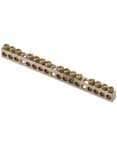 Square D 15-Terminal QO & Homeline Aluminum Ground Bar Kit