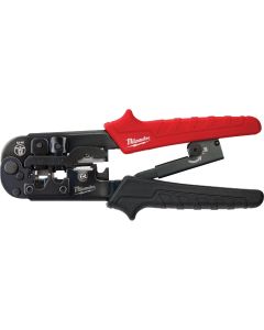 Milwaukee Ratcheting Pass-Through Crimper & Stripper