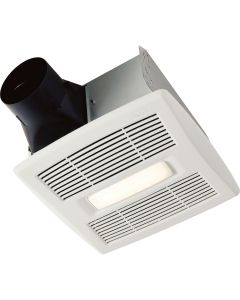 Broan Flex Series 80 CFM 1.2 Sones 120V Ventilation Fan with LED Light